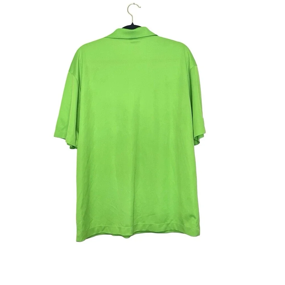 Nike Golf Dri-FIT Polo Shirt Men’s Large Green Performance Golf Timber Products